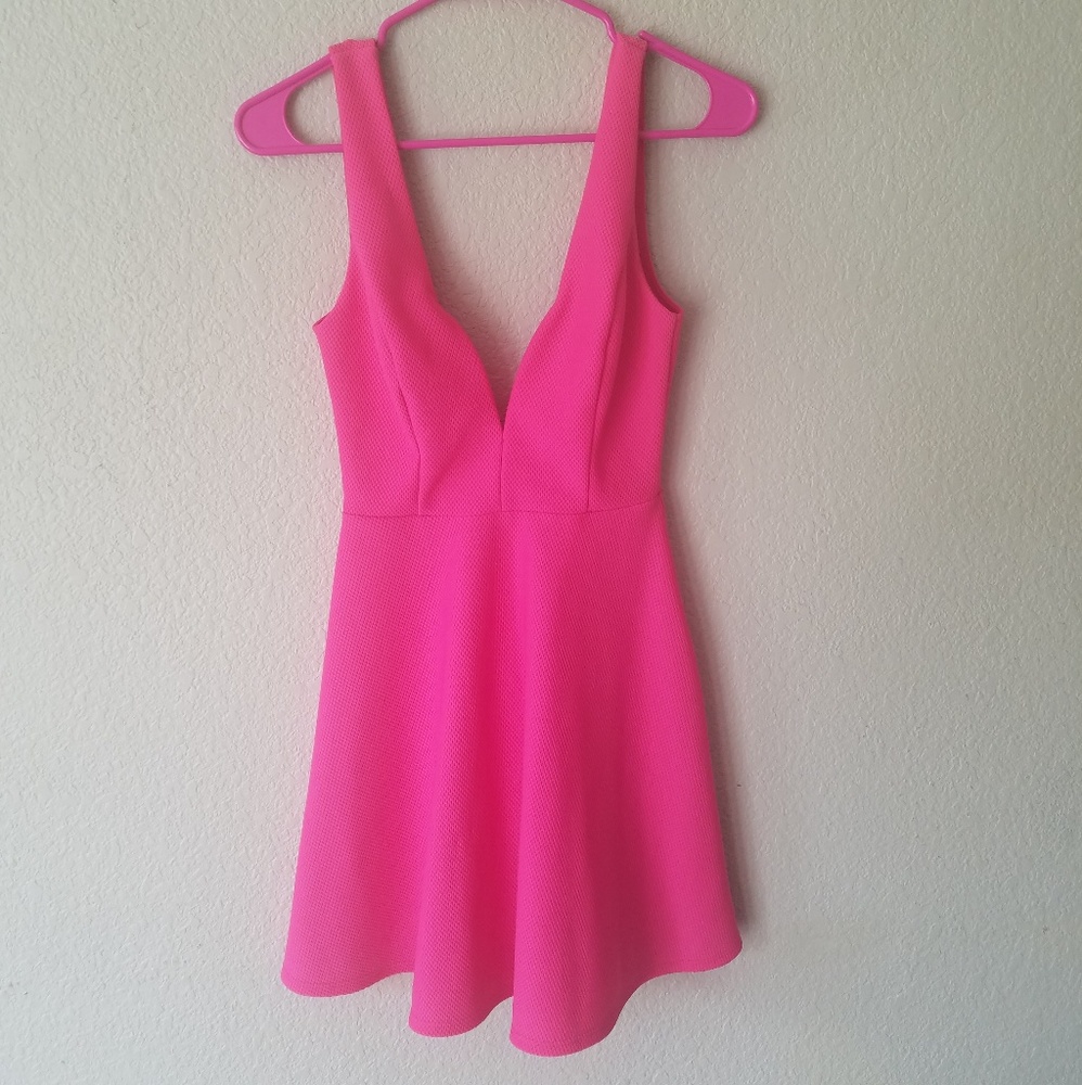 Pink dress